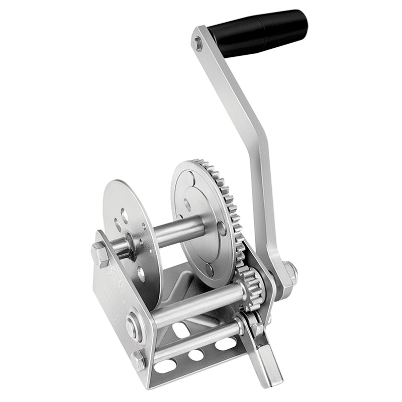 Fulton 142001 Single-Speed Trailer Winch - 900 Lbs. Capacity