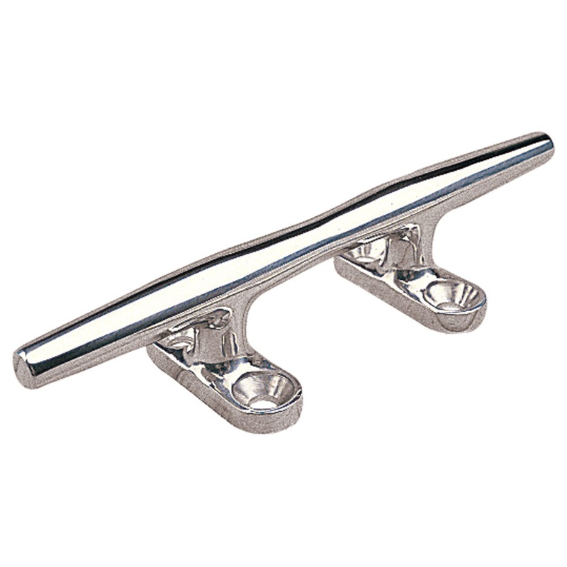 Sea-Dog 0416041 Cleat Stainless Open Base 4 in. Carded