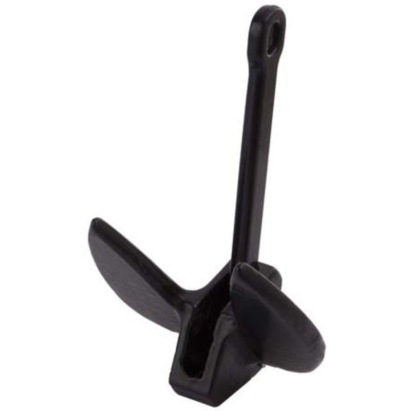 Sea-Dog Navy Ancor Cast Iron Black Vinyl Coated 28 lb