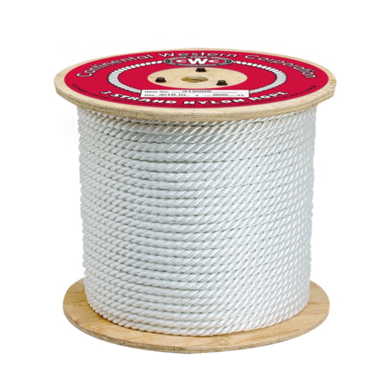 CWC 3-Strand Nylon Rope 5/8 X 600'