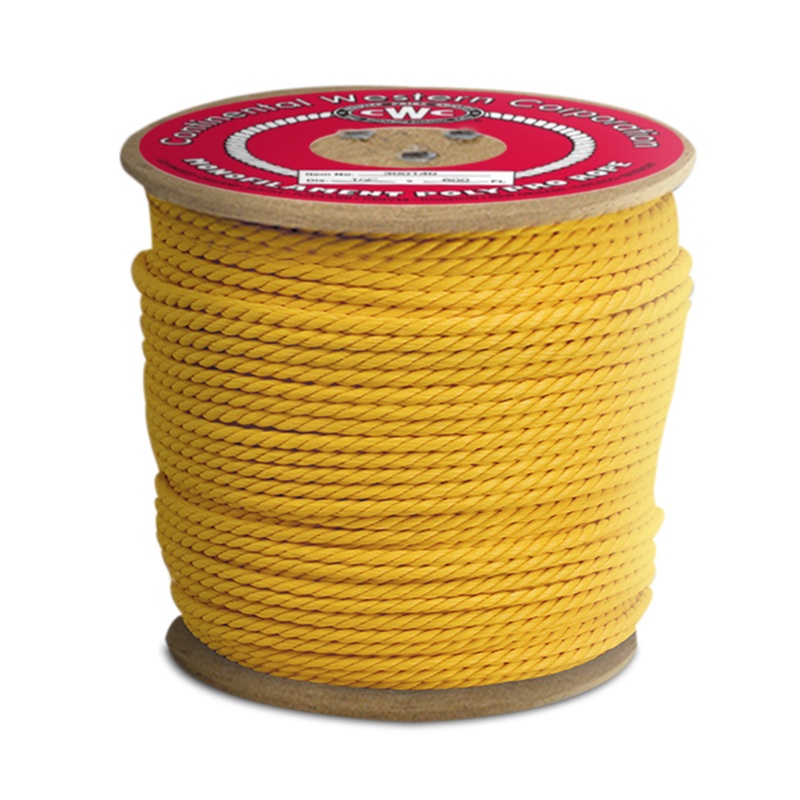 CWC 3-Strand Polypropylene Rope 3/4 X 600'