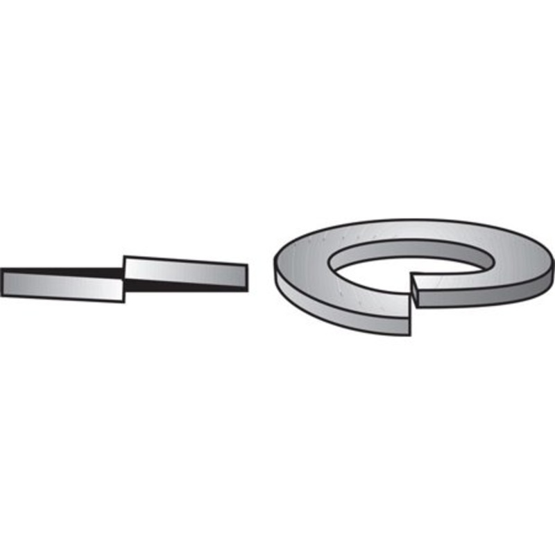 Hillman 3/8 in. D Stainless Steel Split Lock Washer 100 Pk