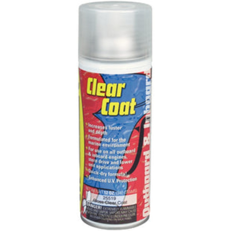 Moeller Clear Coat Paint|12 oz|Clear