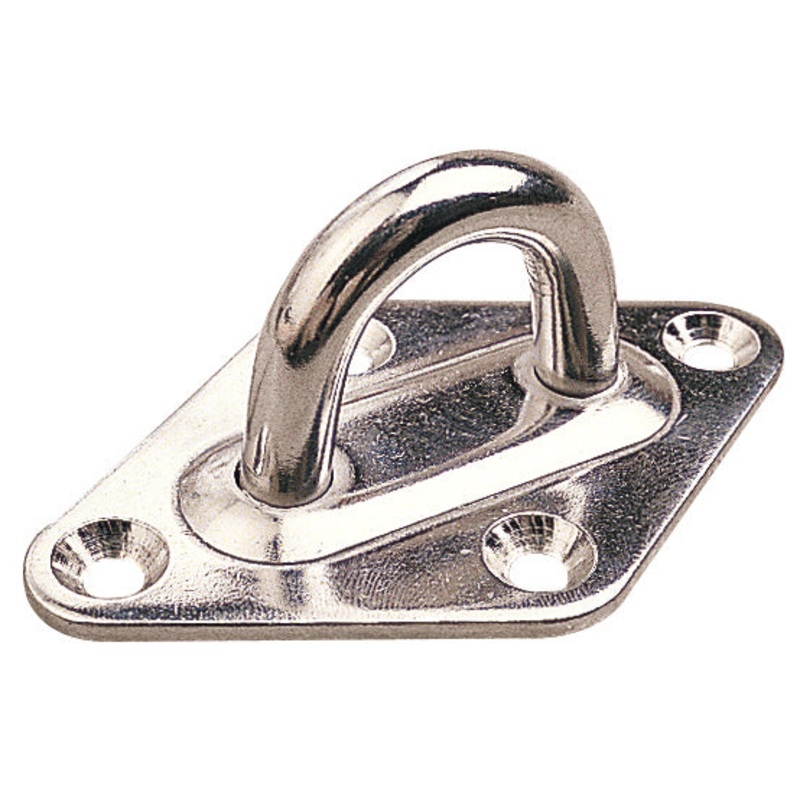 Sea Dog Diamond Eye Plate|2-1/2"|Stainless Steel
