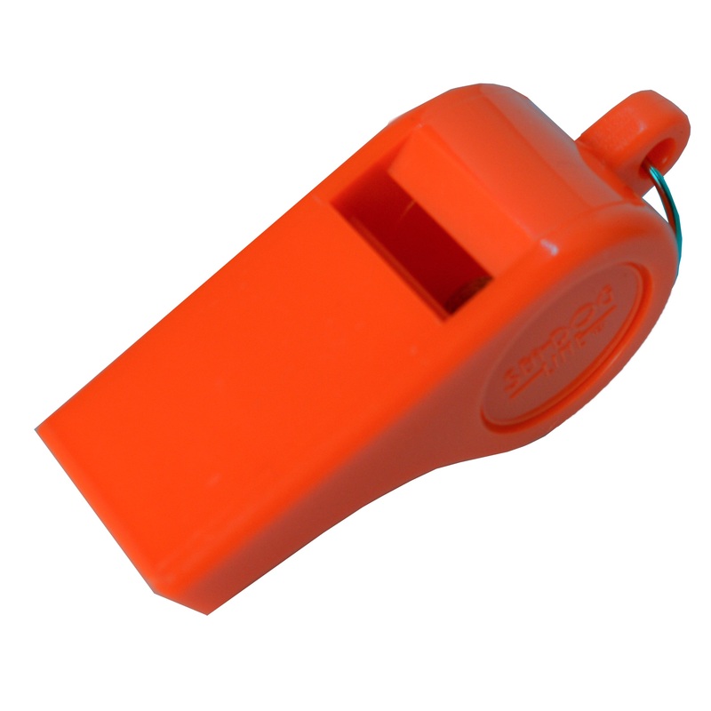 Sea Dog Police Whistle|Large|Orange
