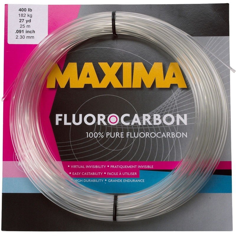 Maxima Fluorocarbon Leader Coil 27 Yards