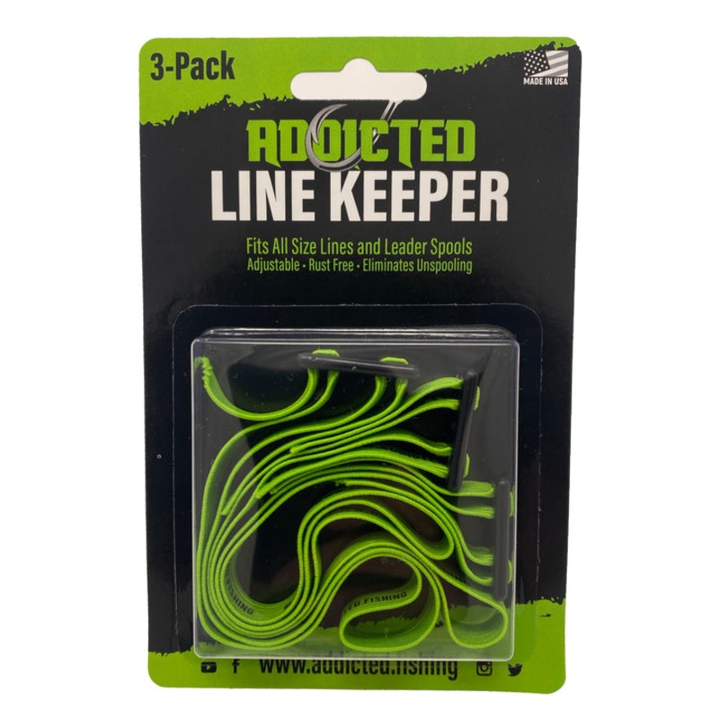 Addicted Fishing Line Keepers|3PK