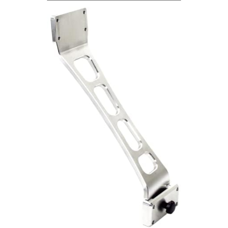 FishEng 15 Bent Aluminum Rod Extension with S&C Rod Rack - Anodized Finish