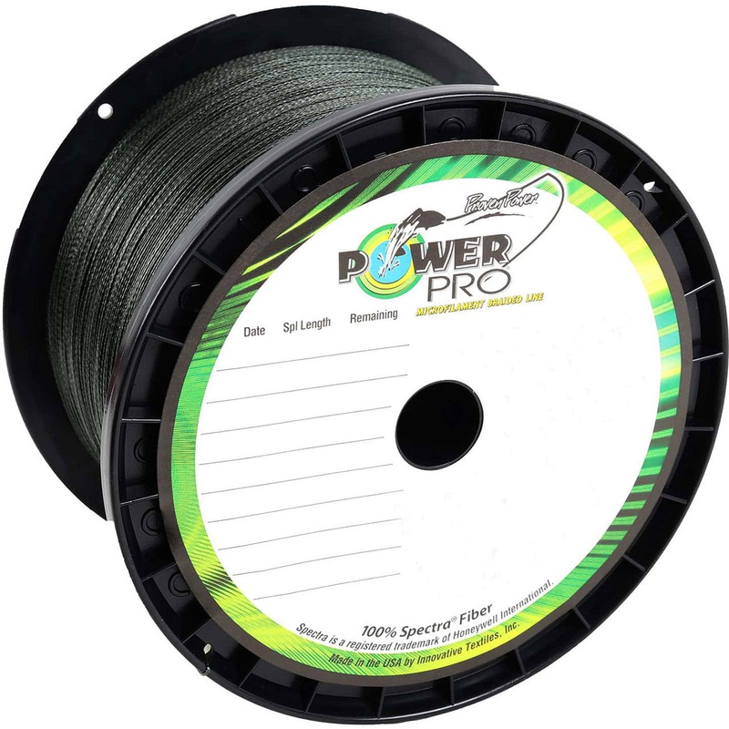 Power Pro 21100801500E Spectra Braided Fishing Line 80lb 1500yd Green