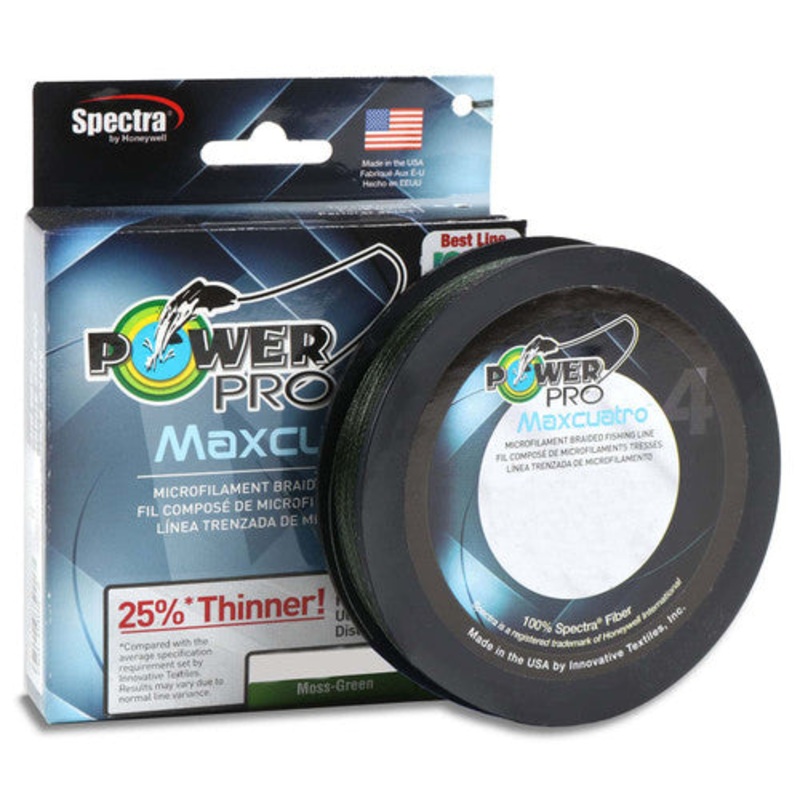 PowerPro Maxcuatro Braided Fishing Line