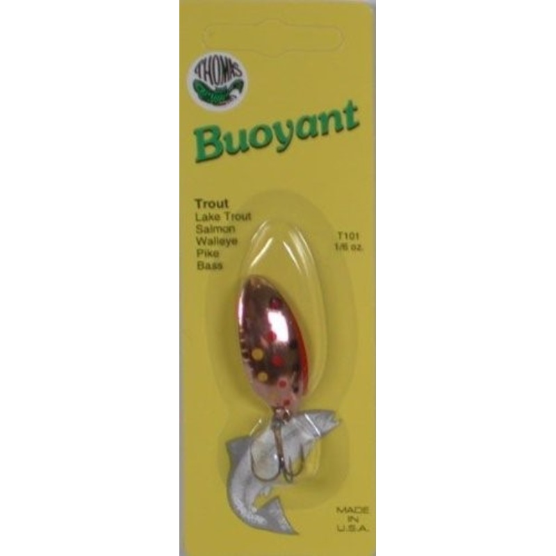 Thomas & Friends Buoyant Minnow Fishing Lure Brown Trout 1/6 Oz.