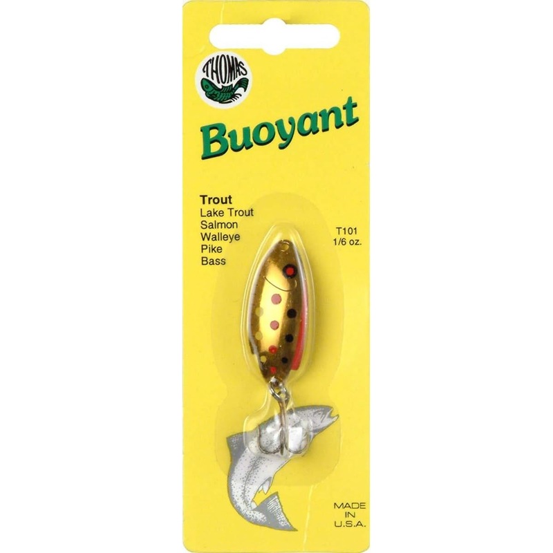 Thomas & Friends Fishing Lures Buoyant 1/6 0z Gold