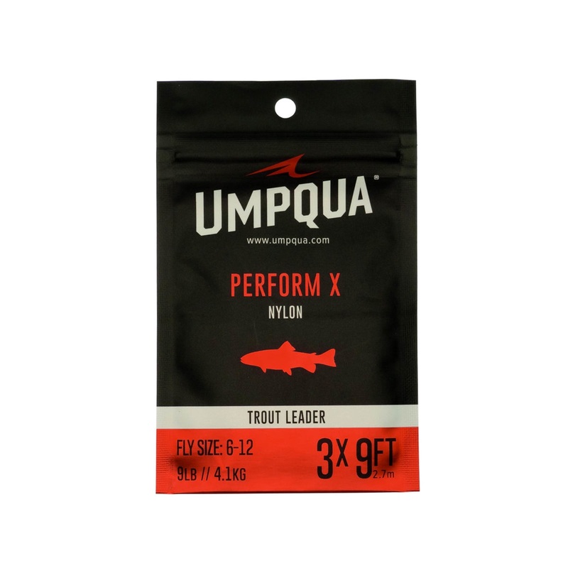 Umpqua Perform X Trout Leader 9Ft - 6X