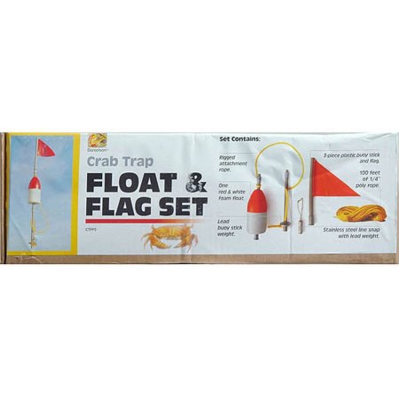 Crab Trap Float Flag Set ZZZ