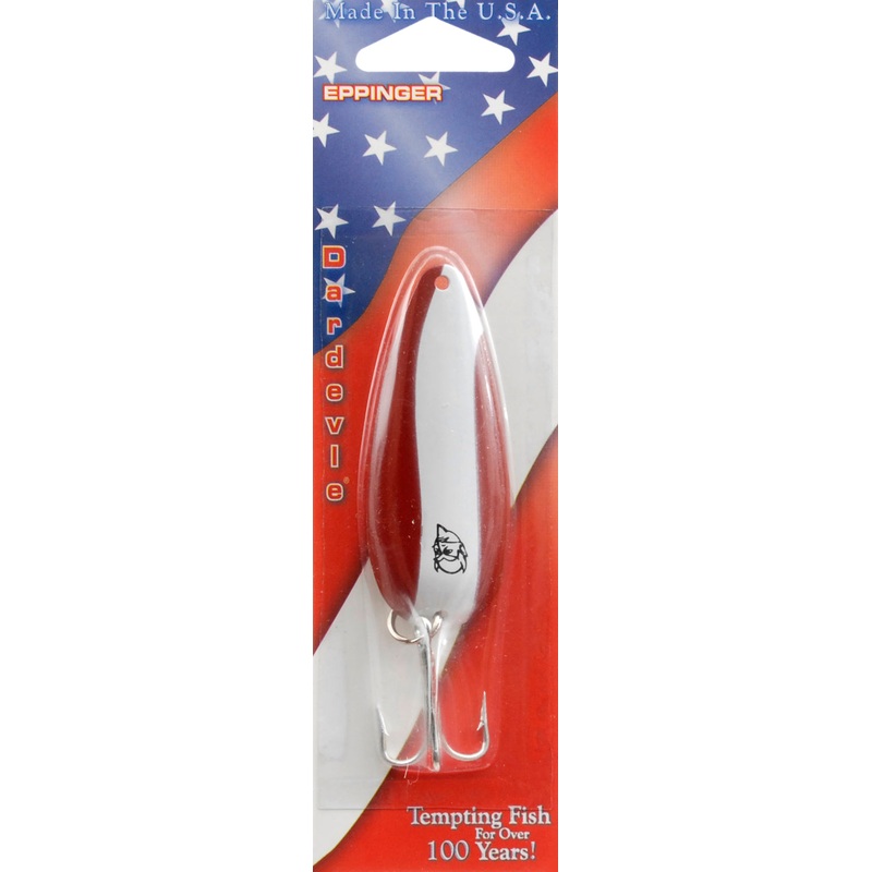 Dardevle 3/4 Oz Dardevle - Red White - 1-16 Fishing Spoons