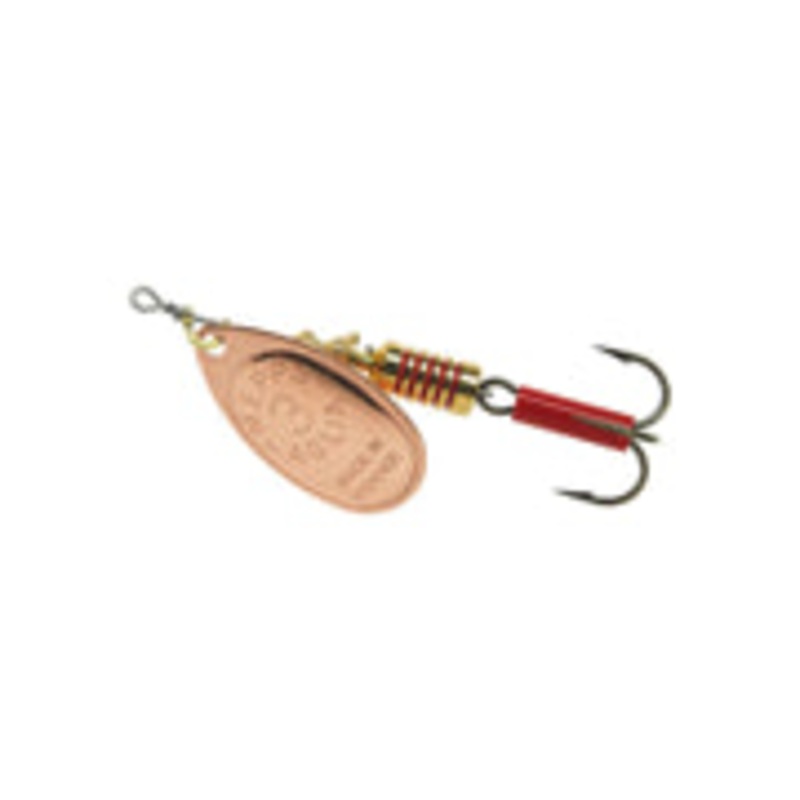 Mepps Aglia Plain Treble Fishing Lure Copper 1/4 Oz - B3 C