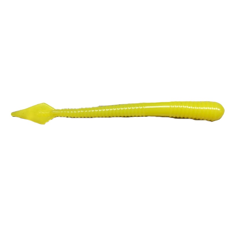 Freaky Frank's Freaky Worm Soft Baits | Corn Yellow