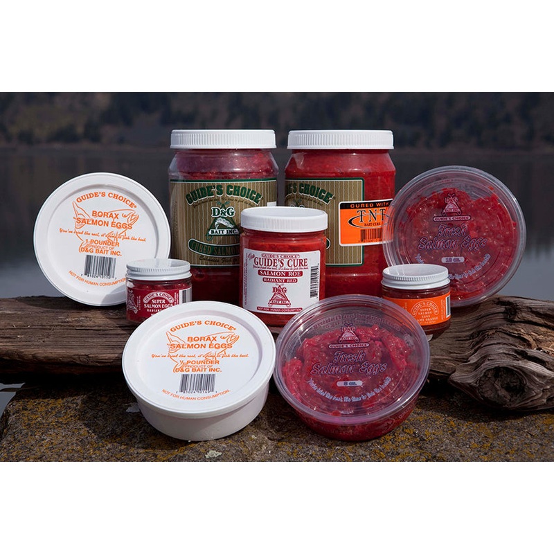 Guides Choice Salmon Eggs Fish Bait 12 Oz.