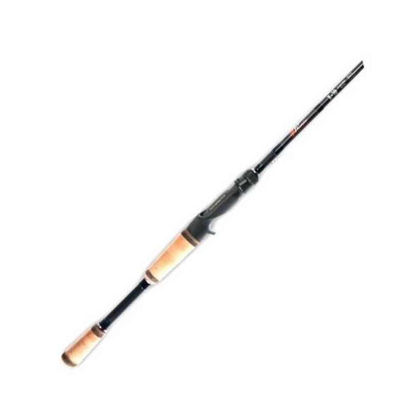 Phenix Fishing Gear Crankbait Casting Rod 8-17# Moderate 1/4-1oz 1 Piece Red 7'4