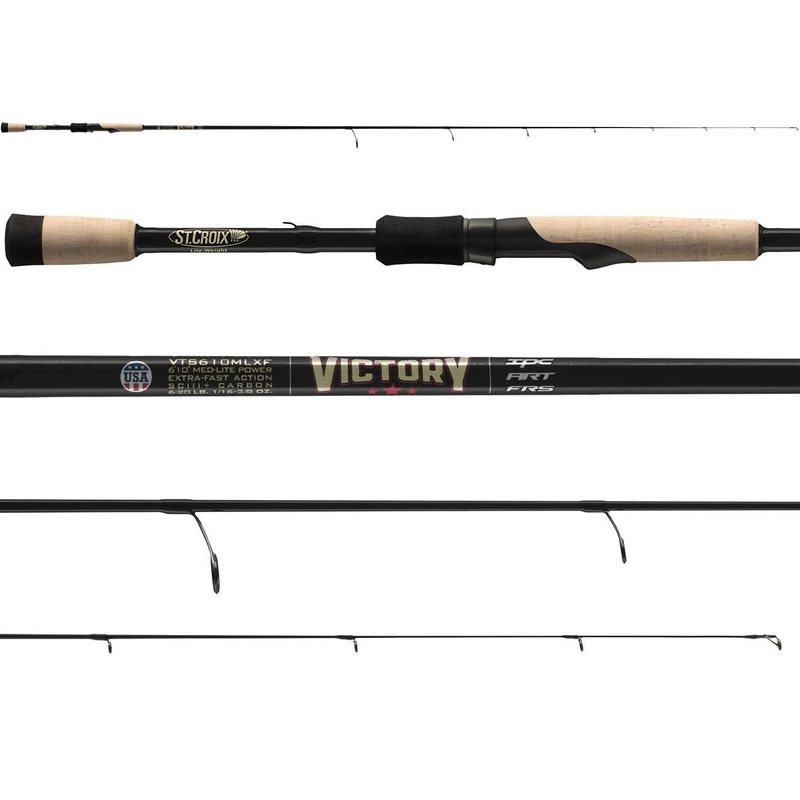 St. Croix Victory Bass Spinning Rod - VTS71MF
