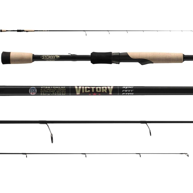 St. Croix Victory Bass Spinning Rod - VTS73MLXF