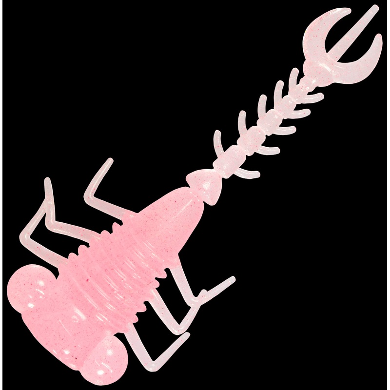 Z-Man Micro Finesse LarvaZ 1.75 8 Pack - Pink Glow