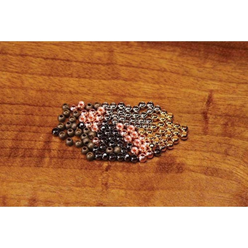 Cyclops Bead Eyes Brass ::: Fly Tying Material (Nickel 3/16 4.6MM)