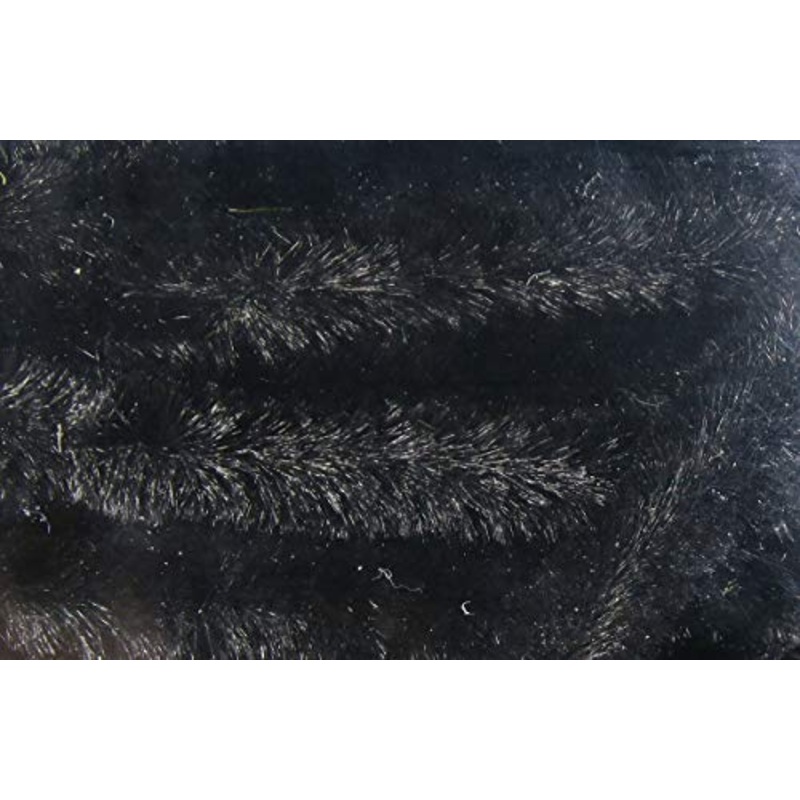 Hareline Carded Chenille Large Black