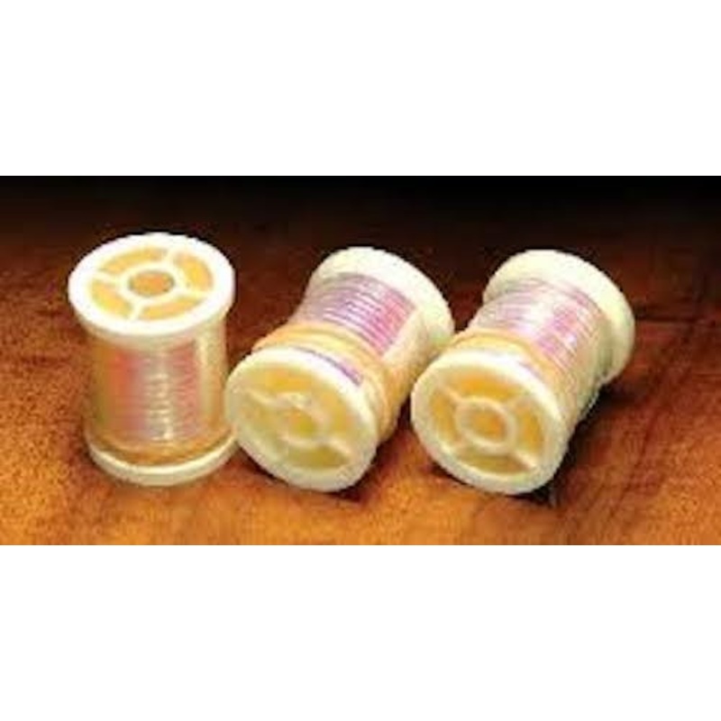 Hareline Single Spool Pearlescent Tinsel Fly Tying Materials- All Colors & Sizes