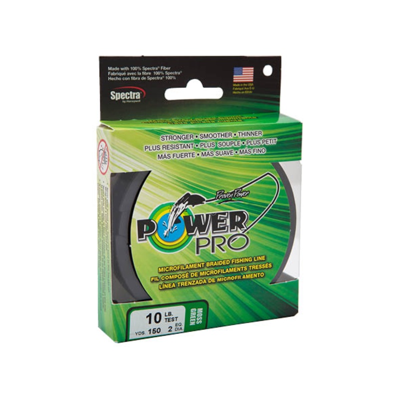 Power Pro 30lb 300yds Braided Spectra Fishing Line Moss Green
