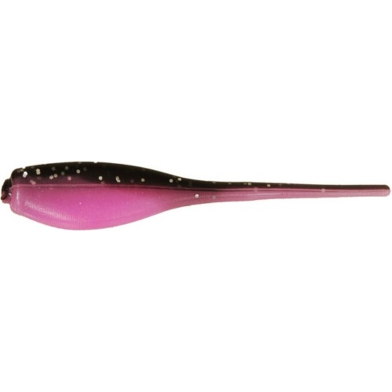 Bobby Garland Baby Shad Soft Plastic Lure Black Gum