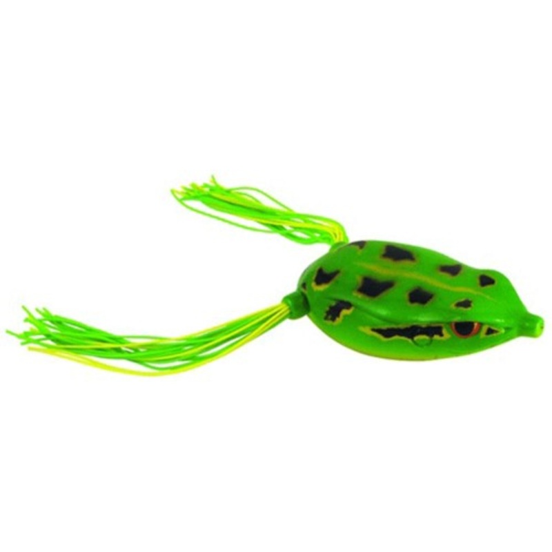 Gamakatsu - Spro SBEF65GRNT Spro Bronzeye Frog Bait - 0.62 Oz. Green Tree