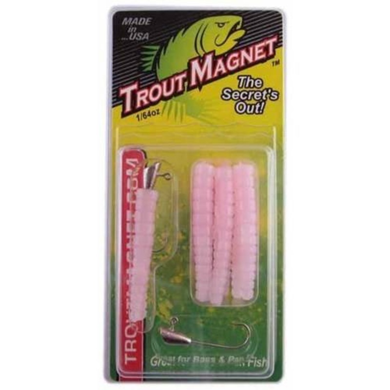 Leland Trout Magnet Replacement Jig Heads - 9 Piece Pack Bubble Gum
