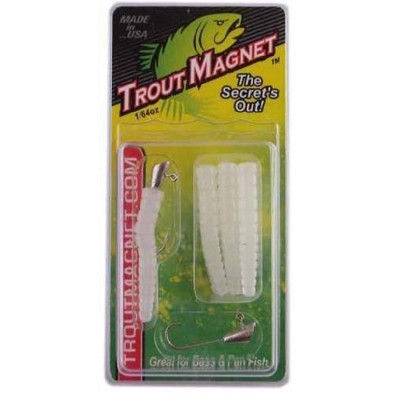 Leland Trout Magnet Replacement Jig Heads - 9 Piece Pack Glow in the Dark