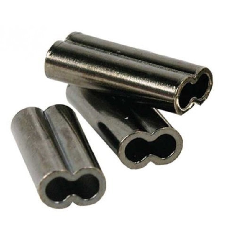 Double Sleeves Black 300Lb Mono 25PK