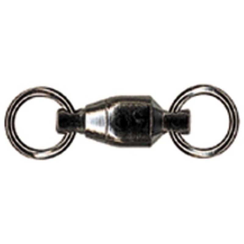 Owner Ball Bearing Swivels 5Pk Sz3 100Lb Black Chrome