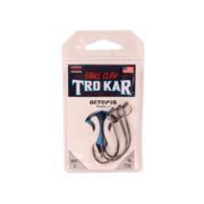 Eagle Claw Tk503-7/0 Eagle Claw Tk503-7/0 Trokar Long Shank Octopus Down Point 7 ZZZ