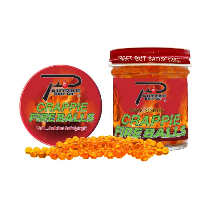 Pautzkes Bait Crappie Fire Balls Orange 135Oz