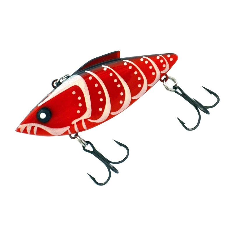 Rt601 RatLTrap 12 Oz Lipless Crankbait Sinking Model 4 Hooks 3 in Length Retro Craw