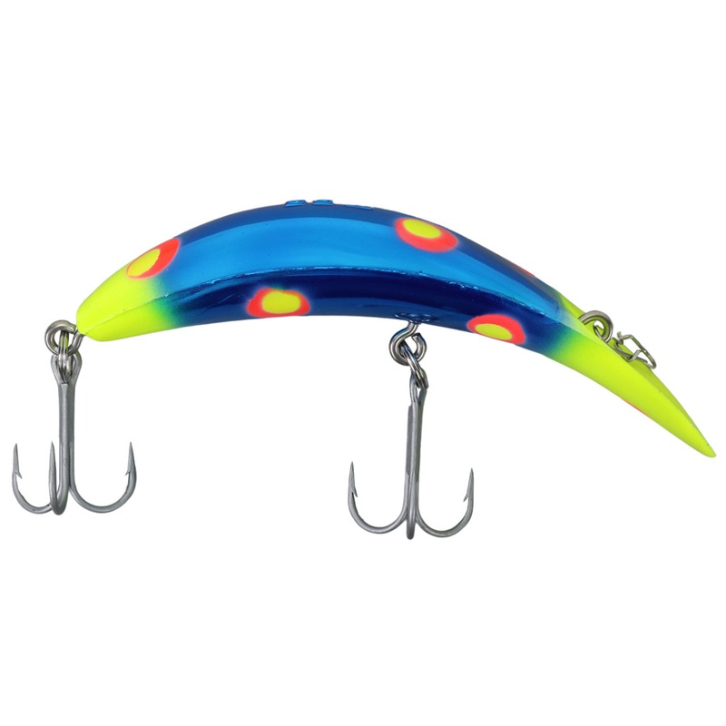 Yakima Bait Flatfish - M2/T50/T55/T60 | Smurf Mumps; 4 1/4 In. ZZZ