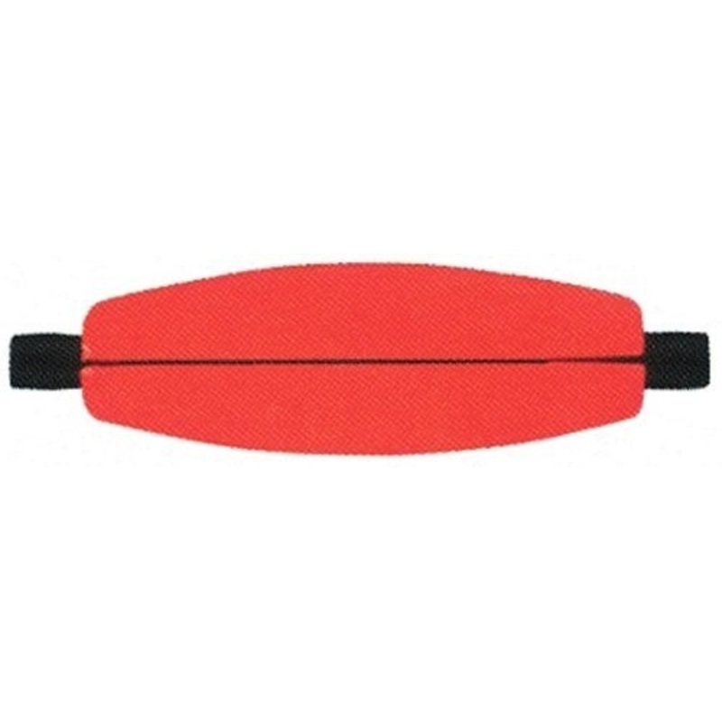 Comal Floats Foam Slotted Cigar Float 2in Red 100/bg C200SR