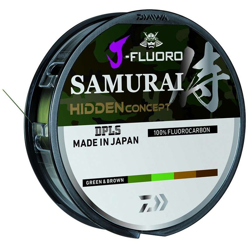 Daiwa J-Fluoro Samurai Hidden Concept Fluorocarbon Line - 14Lb - 220Yd