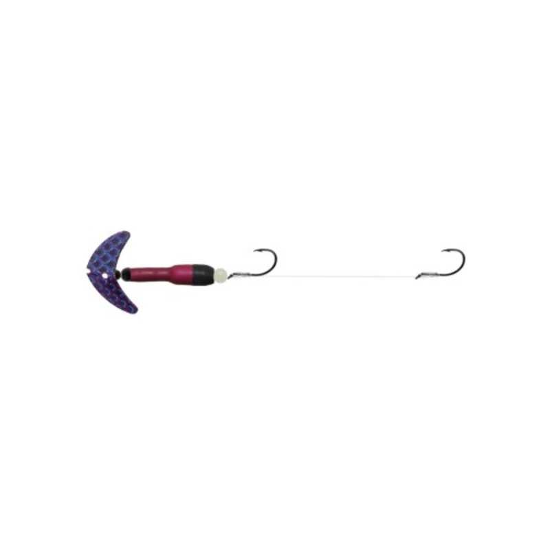 Mack S Lure 143141-Maurice Wally Pop Crawler Purp Scl Fishing Equipment  Fishing Rigs