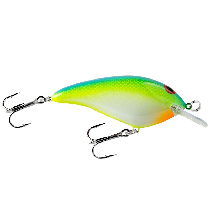 Norman Lures 2-3/4 Speed N Crankbait Chartreuse 1/2 Oz - Frsh Water Hard Baits
