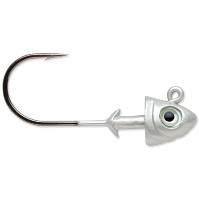 VMC FSJ12Flat Shad Jig Metallic White - FSJ12 Metallic White