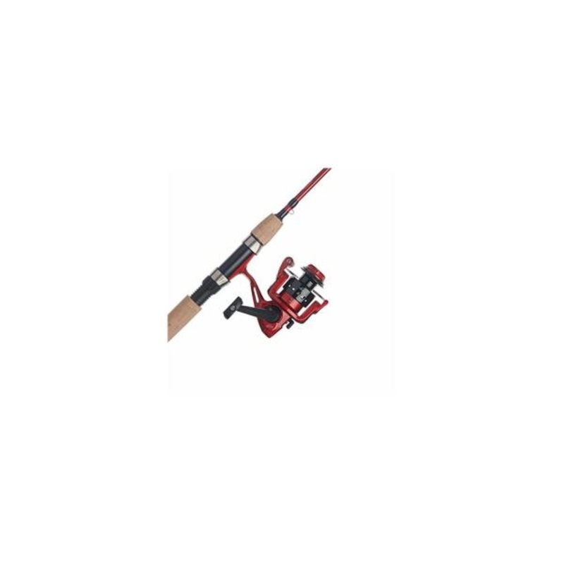 CWD2S-662MLCB 6 Ft. 6 in. Cherrywood Heavy Duty Medium Light Spinning Rod Combo - 2 Piece