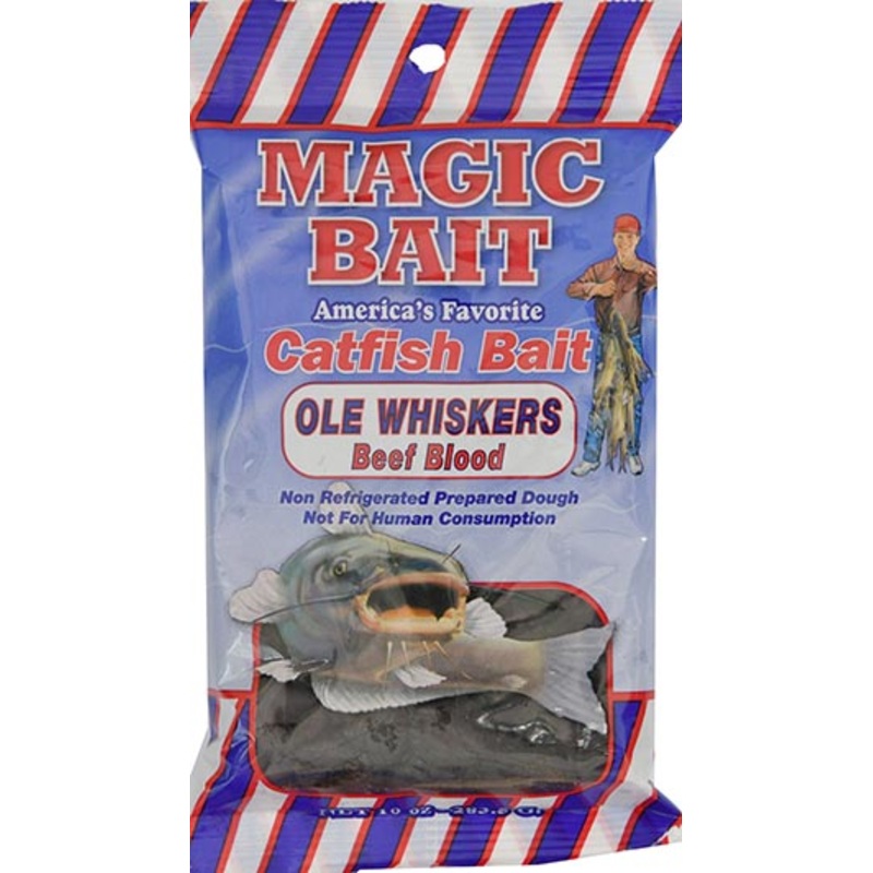 Magic Bait Ole Whiskers 10 Oz. Beef Blood Catfish Bait - Fish Attrct/Bait and Acces