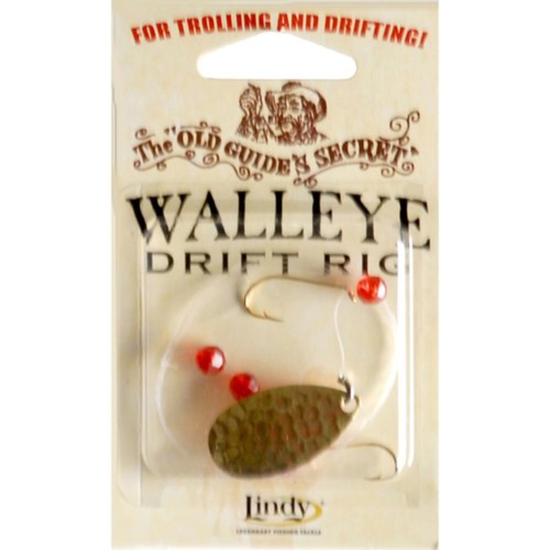 Lindy Old Guides Secret Drift Rigs Hammered Brass