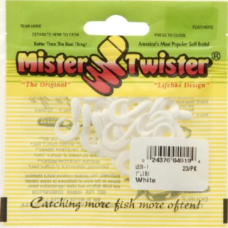 Mister Twister 1.5 White Lil Bit Snakpak