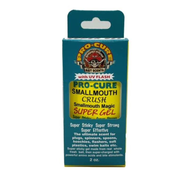 Pro-Cure Smallmouth Crush Smallmouth Magic 2oz Red